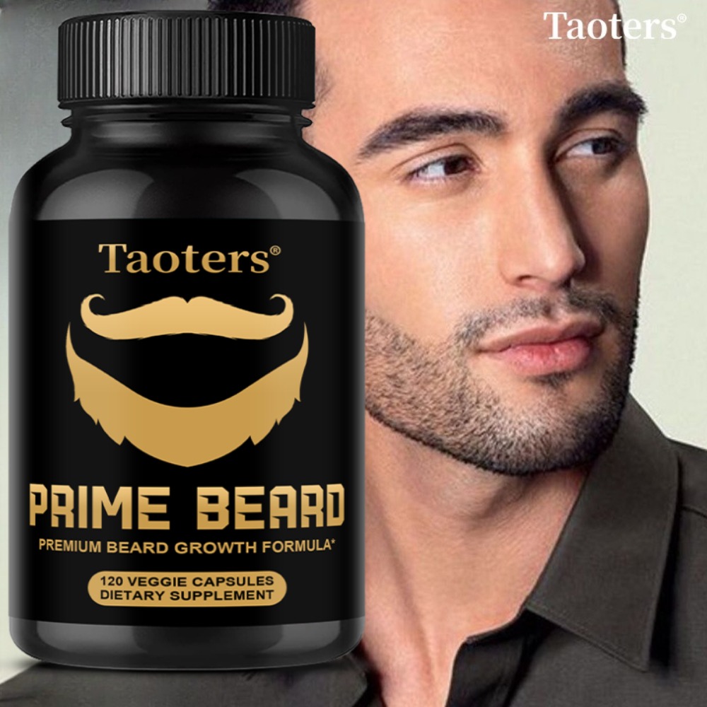 Biotin Hair Growth - ビオチン10,000mcg、ビタミンC、ビタミンE、亜鉛配合のひげの成長を促すマルチビタミン - ひげを太く強くし、成長をサポートします