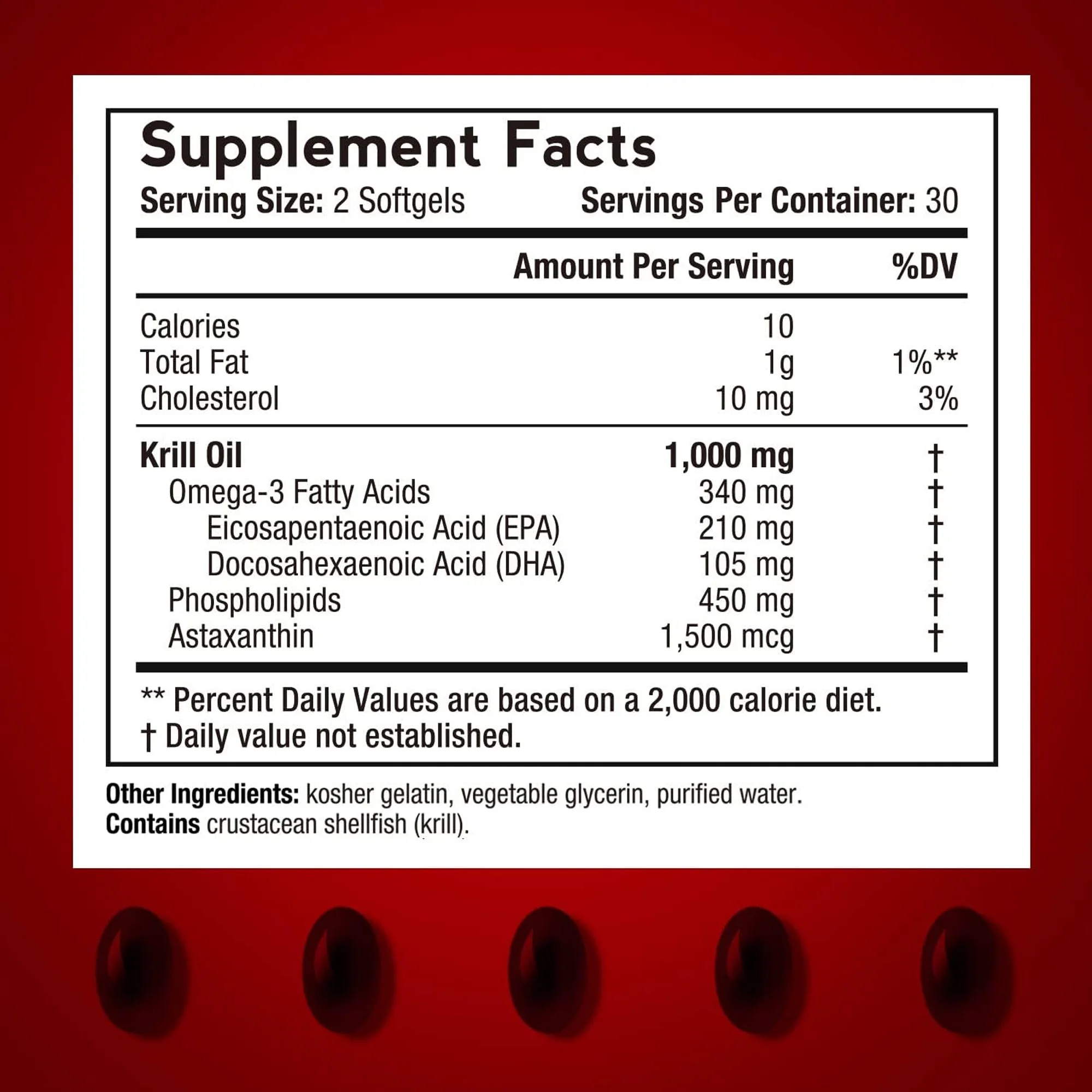 南極オキアミ油サプリメント - 関節と皮膚の健康サポート、免 - Krill Oil Supplement のレビューと価格