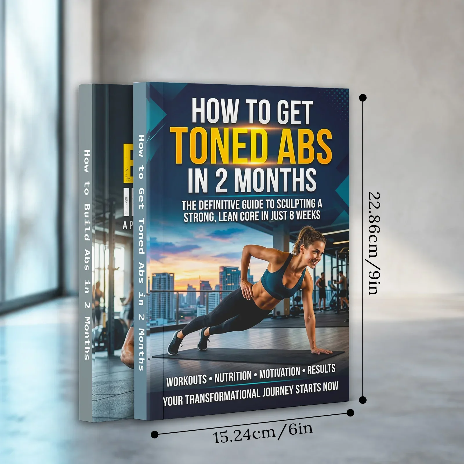 男性と女性のための2冊セット腹筋トレーニングガイド、引き締ま - Fitness Nutrition Guide のレビューと価格