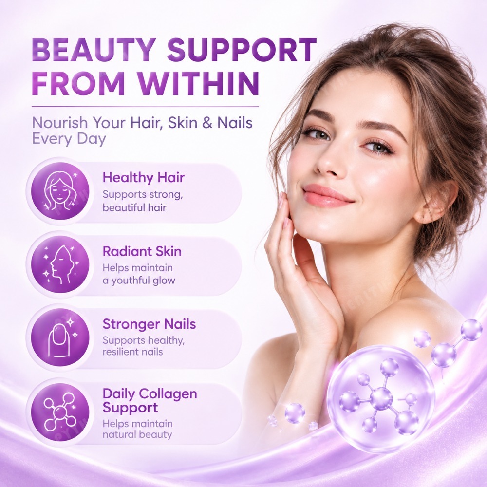 女性の髪、肌、爪、関節の健康をサポートし、アンチエイジング効 - Collagen Peptide Powder のレビューと価格
