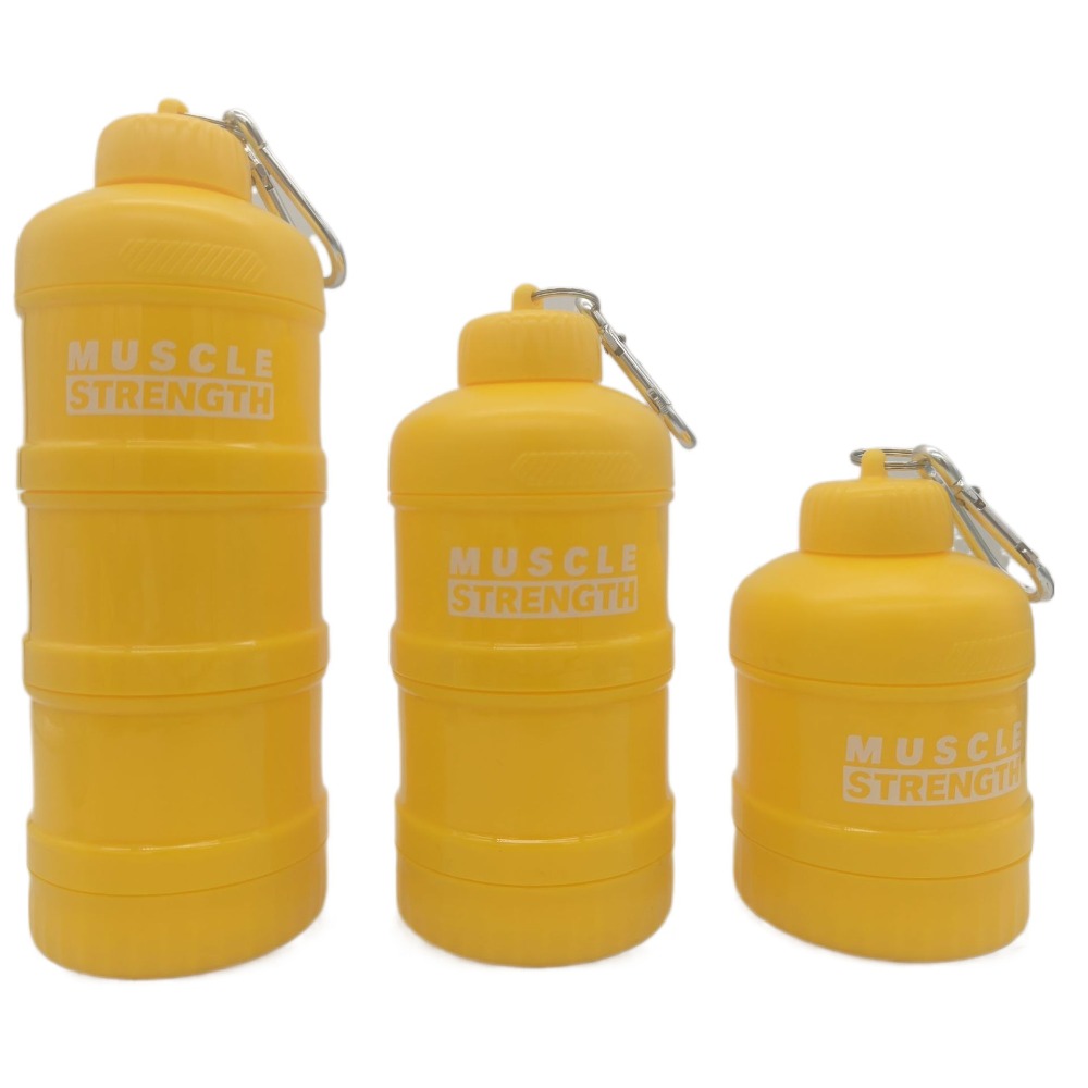 登山用バックル付きポータブルプロテインパウダーボックス,ファ - Whey Protein Isolate のレビューと価格