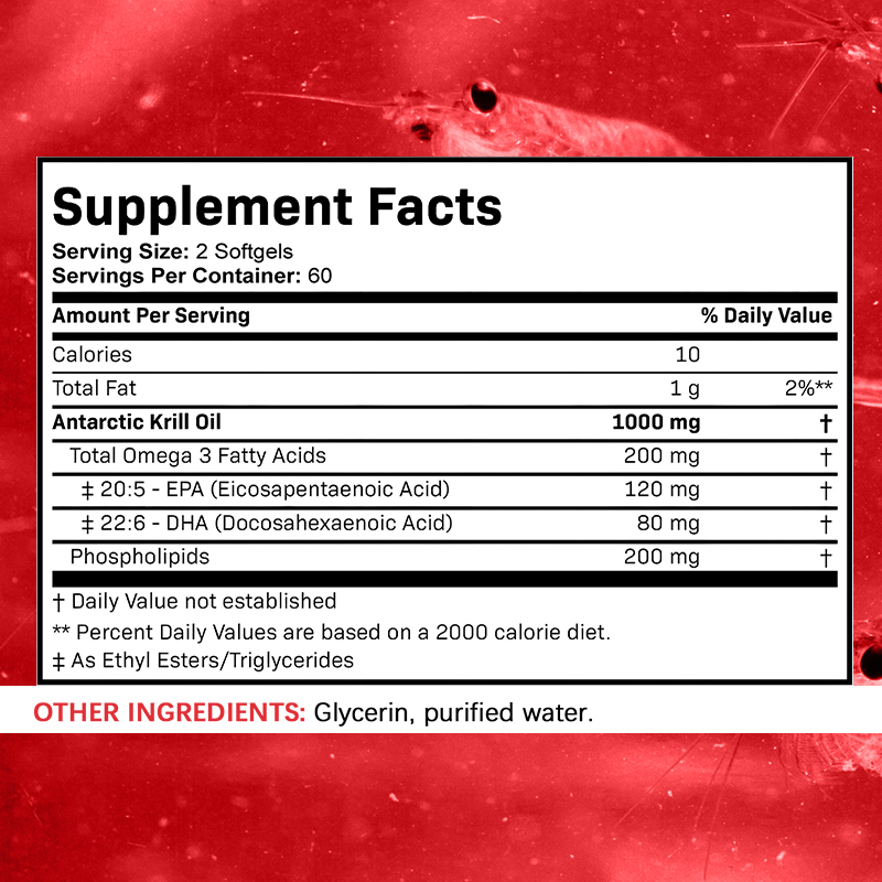 南極クリルオイル 1000mg - ホスフォリピド配合、心臓 - Krill Oil Supplement のレビューと価格